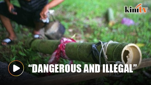 Cops: Don't fire bamboo cannons