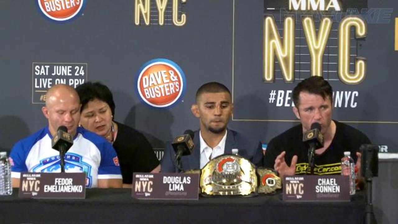 Chael Sonnen (sort of) walks back post-fight callout of Fedor Emelianenko, who vows to keep fighting