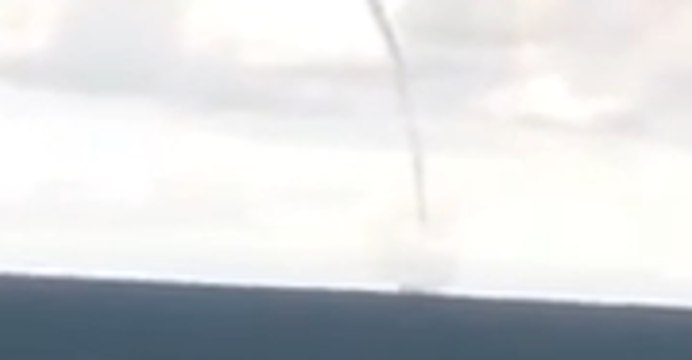Waterspout Churns Over Lake Erie Near Buffalo