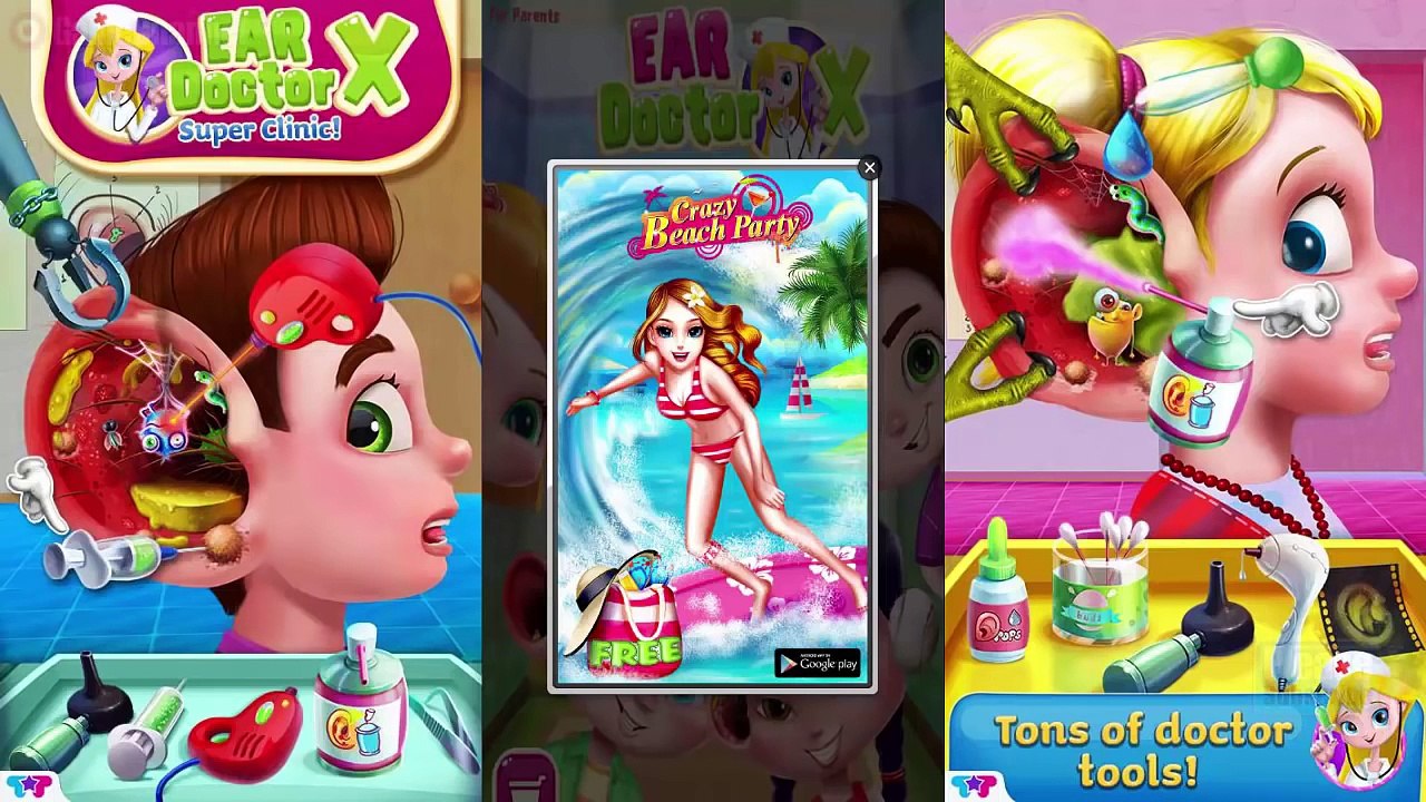 Ear Doctor X : Super Clinic - TabTale Android gameplay Movie apps free kids best top TV fi