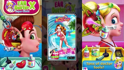 Ear Doctor X : Super Clinic - TabTale Android gameplay Movie apps free kids best top TV fi
