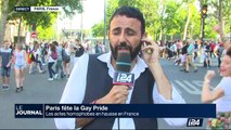 40e anniversaire de la Gay Pride : des milliers de personnes à la marche des fiertés à Paris