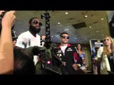 Adrien Broner vs Carlos Molina Faceoff - esnews boxing