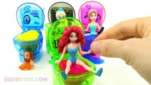 Disney Princess Toilet Potty Slime Surprise Toys Fart Frozen Elsa Minions Peppa Pig Learn