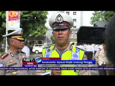 Polda Metro Jaya Berikan Penghargaan Terhadap Aksi Heroik Polisi - Net 12