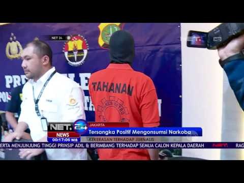 Tersangka Penganiaya Jurnalis NET TV Terbukti Gunakan Narkoba - NET24