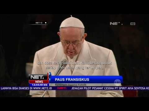Paus Franciskus Pimpin Langsung Jalan Salib Jumat Agung di Vatikan - NET12