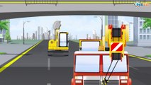 Diggers Trucks with Giant Tractor incl Construction Vehicles Kids Cartoons