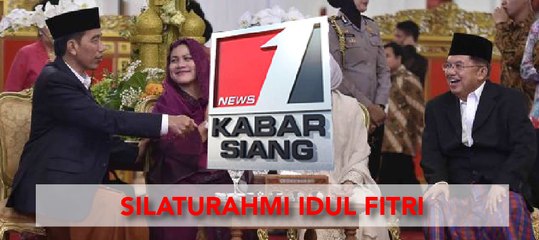 Presiden Dan Wapres Mengadakan Open House di Istana Negara