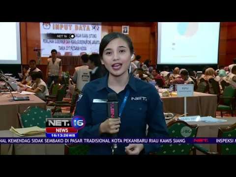 Live Report - Real Count Penghitungan Suara Pilkada DKI KPUD DKI - NET16