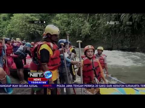 Peringati Hari Kartini, Puluhan Wanita ini Berarung Jeram Gunakan Kebaya - NET10