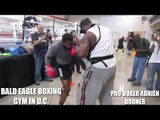 adrien broner working hard for carlos molina fight - dcmiketv news