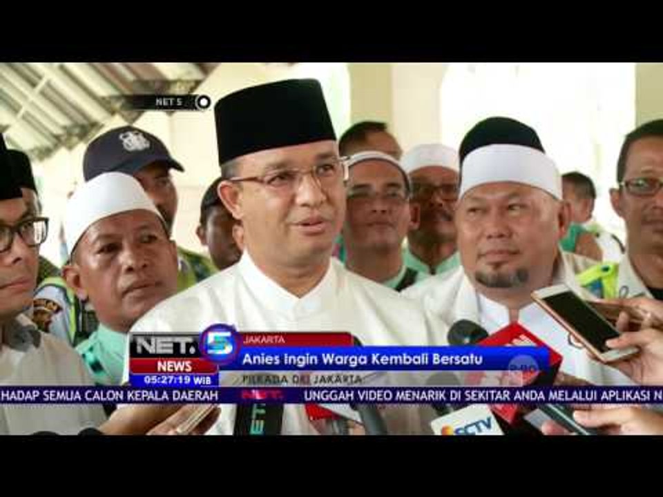 Hadiri Acara Isra Miraj, Anies Ingin Warga Kembali Bersatu - NET5