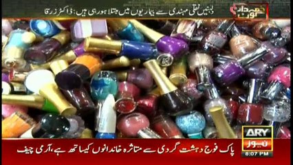 Markets are flooded with fake cosmetics