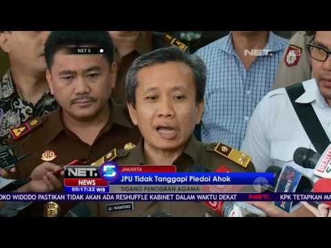 Jaksa Penuntut Umum Tidak Tanggapi Pledoi Ahok - NET5