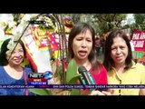 Live Report - Kondisi Jalan Merdeka Selatan dengan Deretan Karangan Bunga Ahok Djarot - NET10