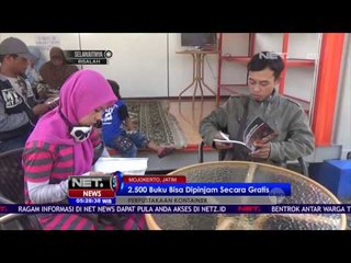 2.500 Buku Dipinjam Secara Gratis di Mojokerto Jawa Timur - NET5