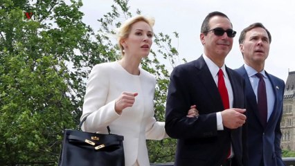 Trump and Pence Attend W.H. Treasury Secretary Mnuchin’s Wedding