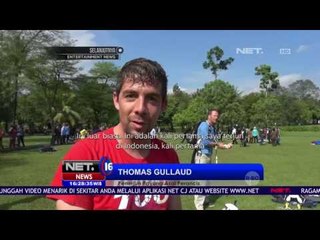 Tabrakan Antar Penerjun Payung pada Ajang Jogjakarta International Air Show 2017 -NET16