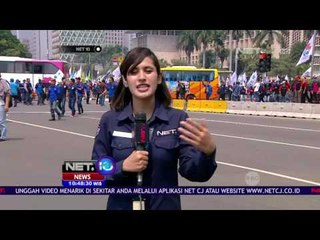 Live Report   Partisipasi Masyarakat di Kawasan Patung Kuda untuk Hari Buruh Internasional