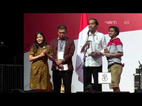 Presiden Jokowi Temui Buruh Migran Indonesia di Hongkong NET12