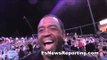 comedians russell peters and ruben paul at the fights EsNews Boxing