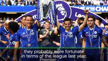 Chelsea were fortunate in the league last season - Lampard