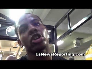 LaDarius 'Memphis' Miller  at mayweather boxing club EsNews Boxing