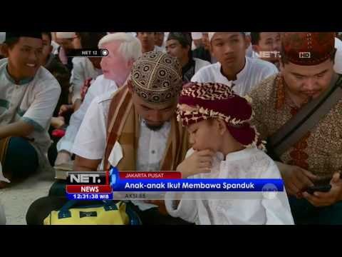 Live Report Perkembangan Aksi 55 di Masjid Istiqlal - NET12