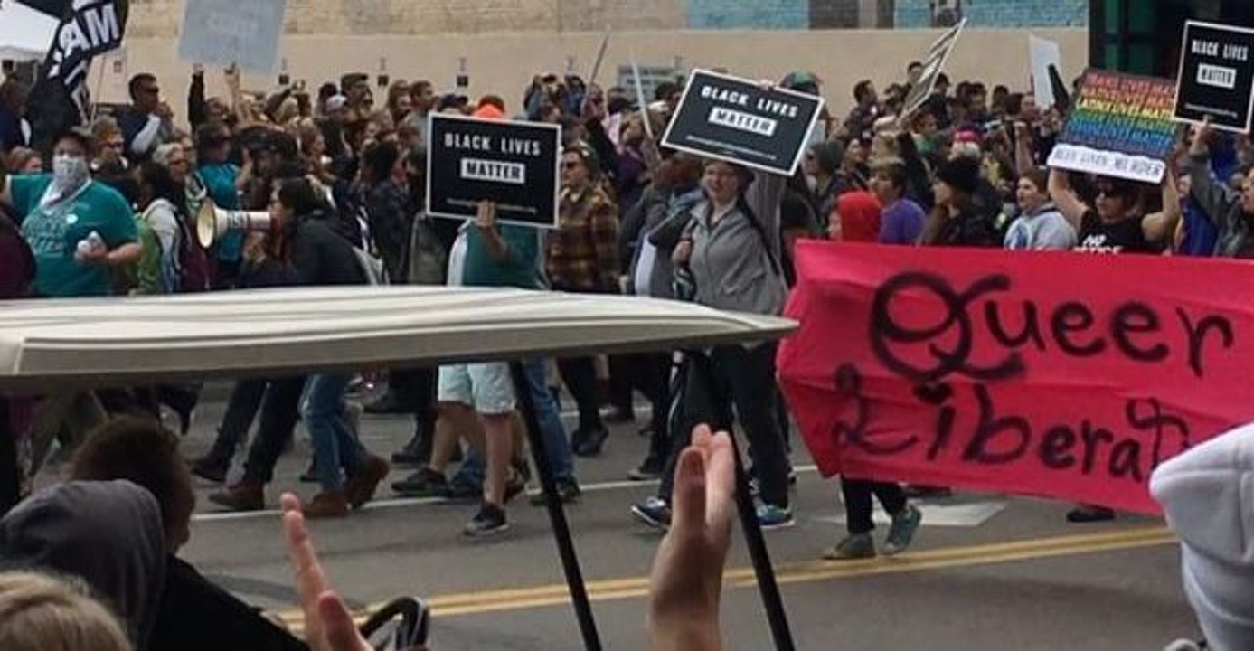 BLM Protesters Halt Minneapolis Pride Parade