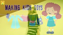Bricolaje muñeca para cabello cómo Niños fabricación tresillo para juguetes la exploración de Barbie tutorial