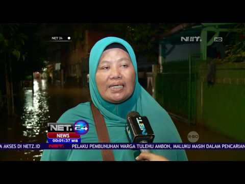 Hujan Deras, Kali Krukut Meluap - NET24