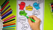 Colores Aprender Nueva Hampshire como enseñar bebé bebé a aprender Inglés aprender colores guante enseñarle