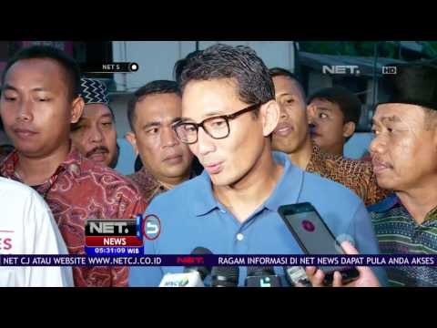 Sandiaga Uno Kunjungi Warga Sunter Jaya - NET5