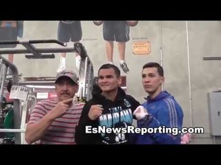 marcos maidana closing camp ready for floyd mayweather fight EsNews Boxing
