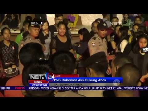 Polisi Bubarkan Aksi Dukung Ahok di Jambi - NET24