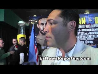 Oscar De La Hoya Talks Patchings Things Up With Bob Arum