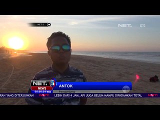 Berburu Sunset di Pantai Lombang -NET5
