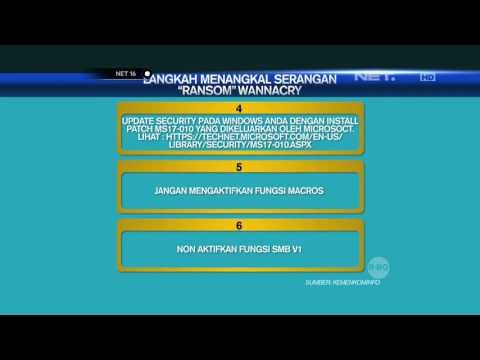 Langkah Menangkal Serangan Ransomware Wannacry - NET16