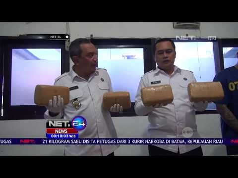 Petugas BNNP Kepri Sita 21,5 Kg Sabu - NET24