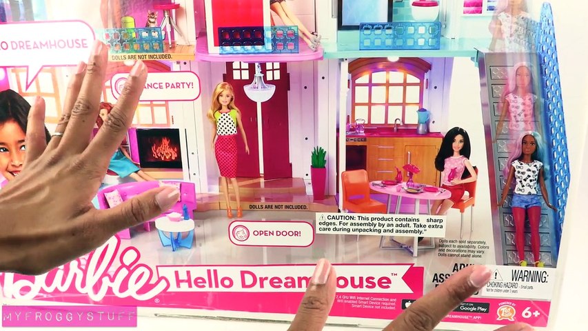 Activa muñeca hola hola hola ¡hola ¡hola Casa inteligente gira voz Barbie dreamhouse - video dailymotion