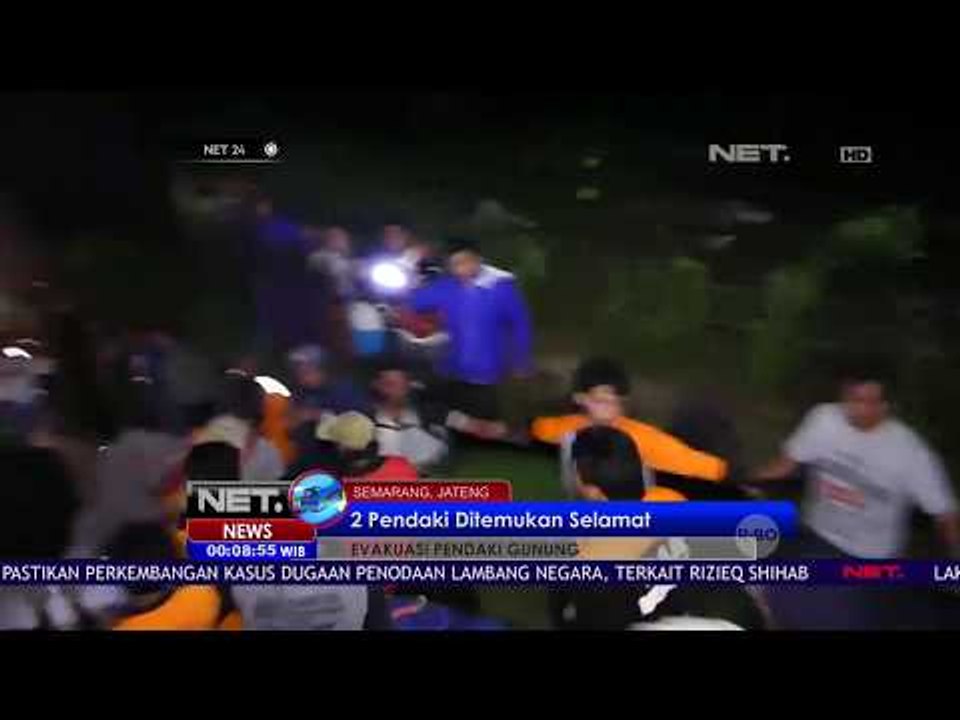 Dua Pendaki Gunung Merbabu Selamat  - NET24