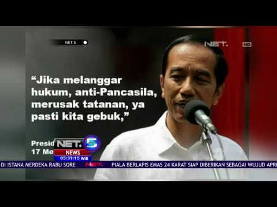 Presiden Jokowi " NKRI Harga Mati " - NET5