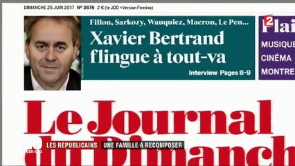 Politique : Xavier Bertrand prend ses distances avec Les Républicains