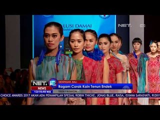 Ragam Corak Kain Tenun Endek - NET12