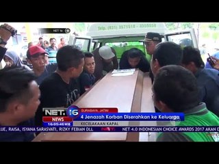 Empat Jenazah Korban Kapal Diserahkan Kepada Keluarga   NET16