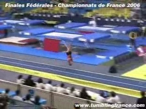Finales Championnats de France 2006 Tumbling Fédéral