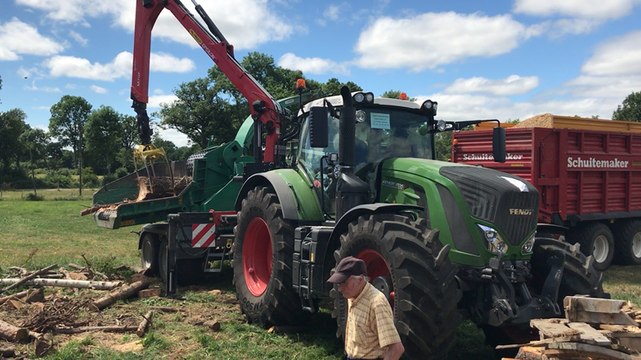 Bois déchiqueté de la Scic Bois Bocage Énergie