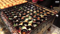 Japonais faire faire rue à Il Nourriture-comment takoyaki étape-par-étape