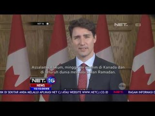 Ucapan Selamat Menjalankan Ibadah Puasa oleh Presiden Jokowi dan Perdana Menteri Kanada - NET16